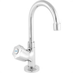 Torneira Bica Movel Lavatorio Metal Metrox 2190 - C-50 Lite Cromada