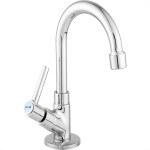 Torneira Bica Movel Lavatorio Metal Metrox 2190 - C-60 Lite 1/4 Volta Cromada