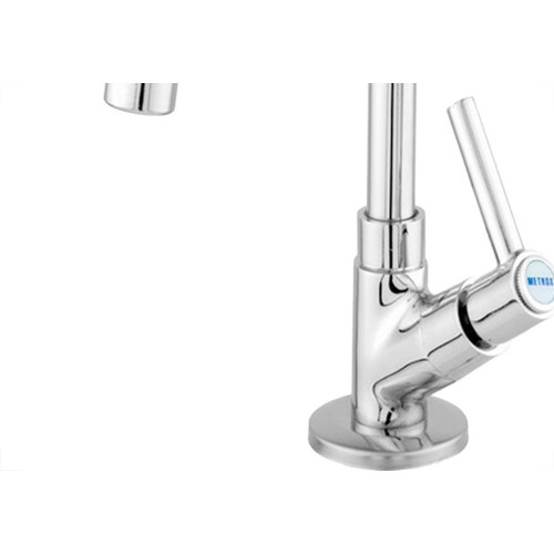 Torneira Bica Movel Lavatorio Metal Metrox 2190 - C-60 Lite 1/4 Volta Cromada