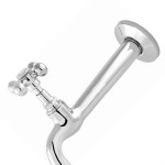 Torneira Pia Parede Metal Metrox 1158 - C-33 - Lite