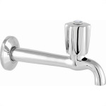 Torneira Pia Parede Metal Metrox 1158 - C-50 Lite