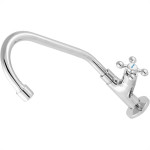 Torneira Bica Movel Pia Mesa Metal Metrox 2191 - C-33 Lite