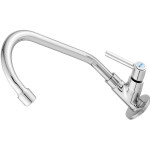 Torneira Bica Movel Pia Mesa Metal Metrox 2191 - C-60 Lite - 1/4 Volta