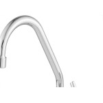 Torneira Bica Movel Pia Mesa Metal Metrox 2191 - C-60 Lite - 1/4 Volta