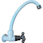 Torneira Bica Movel Pia Parede Abs Metrox 2060 - W-33 - 1/4 Volta Branca