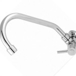Torneira Bica Movel Pia Parede Abs Metrox 2060 - C-60 - 1/4 Volta Cromada