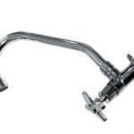 Torneira Bica Movel Pia Parede Metal Metrox 2060 - C-23 Lite Cromada
