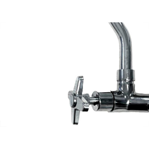 Torneira Bica Movel Pia Parede Metal Metrox 2060 - C-23 Lite Cromada