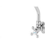 Torneira Bica Movel Pia Parede Metal Metrox 2060 - C-33 Lite Cromada