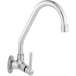 Torneira Bica Movel Pia Parede Metal Metrox 2060 - C-60 Lite - 1/4 Volta Cromada