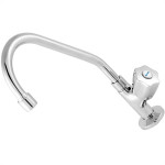 Torneira Bica Movel Pia Mesa Metal Metrox 2191 - C-50 Lite