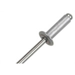 Rebite Rebitop Aluminio Branco Repuxo R-410 Milheiro