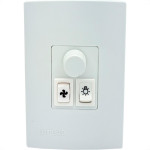 Controle Para Ventilador Qualitronix Embutir Ventilador E Lampada Bivolt 1 Lampada Qv371