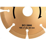 Disco Diamantado Makita Ouro Segmentado Seco 105Mm - B02886