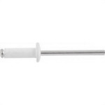 Rebite Rebitop Aluminio Branco Repuxo R-510 Milheiro