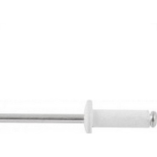 Rebite Rebitop Aluminio Branco Repuxo R-510 Milheiro