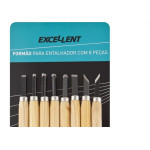 Formao Eda Para Entalhar Jogo Com 8 Pecas - 6Xq