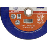 Disco Corte Refratario Norton 9''X1/8''X7/8''- 2 Telas