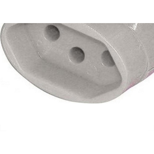 Tomada Externa Daneva 2P+T. 20A. Desmontavel 1608 - Kit C/12 Pecas