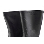 Bota Galocha Pega Forte Preta/Amarela 323 No.45/46 Com Meia