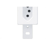 Conjunto Fame Blanc Sem Placa 1 Tomada 2P+T. 10A. 1335
