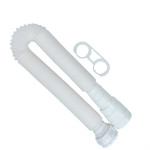 Sifao Sanfonado Extensivel Censi 1,7M Com Suporte E Canopla ( Pia - Tanque - Lavatorio ) - 7157