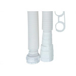 Sifao Sanfonado Extensivel Censi 1,7M Com Suporte E Canopla ( Pia - Tanque - Lavatorio ) - 7157