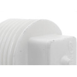 Plug Branco Krona Rosca 1'' - Kit C/50 Pecas