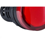 Sinalizador Led Steck 24V. Vermelho Botton Slds241