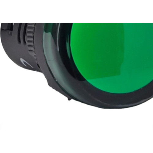 Sinalizador Led Steck 220V. Verde Boton Slds2202