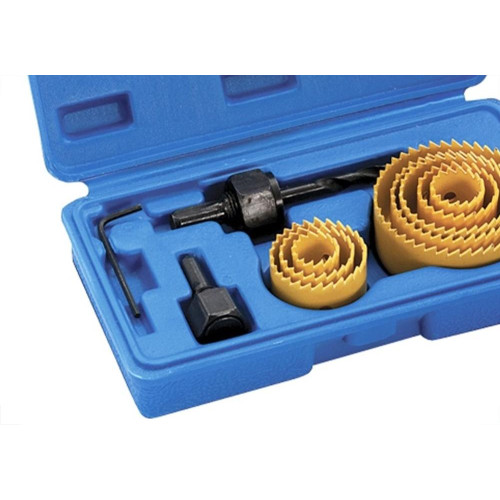Serra Copo Jogo Brasfort Aco Carbono 19Mm A 64Mm Com 11 Pecas - 8736