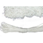 Tela De Protecao Victoria Regia Kit Com Corda 1,60M X 3,50M Branca