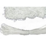 Tela De Protecao Victoria Regia Kit Com Corda 1,60M X10M Branca