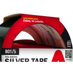 Fita Silver Tape Adere Preta 801S - 45Mm X 5M