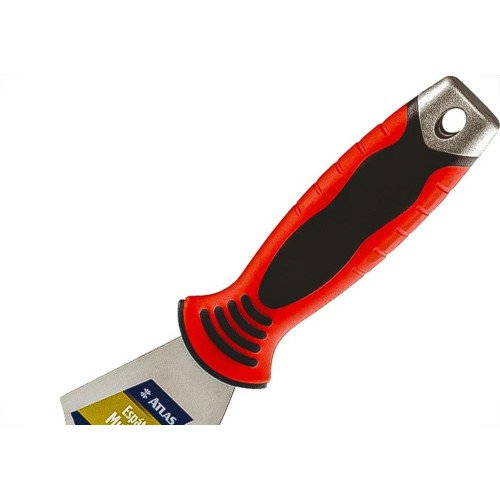 Espatula Atlas Multiuso Aco Inox 7,5Cm Cabo Plastico - At195/1