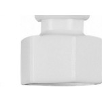 Conexao Planeta Agua Reta Femea 1/2'' Saida 1/4'' Branca - Cn001