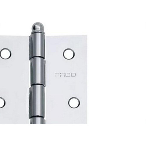 Dobradica Blister Pado (3521) 3.1/2''X2.1/2''Concept (3 Pecas) Cromado - Aco Cromado