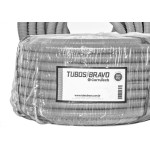 Conduite Corrugado Tubos Bravo Cinza 5/8'' - Com 50M