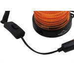 Sinalizador De Led Para Veiculo Com Base Magnetica Brasfort 10-30V - 8210