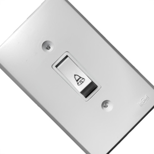 Conjunto Ilumi Pratika Com Placa 1 Tecla Campainha - 1913