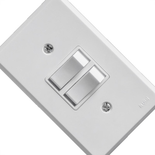 Conjunto Ilumi Pratika Com Placa 2 Simples - 1918