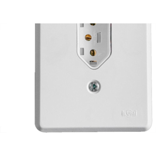 Conjunto Ilumi Pratika Com Placa 1 Tomada 2P+T. 20A. - 19141