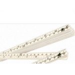 Metro Nylon Llinan Simples Branco - Kit C/12 Pecas