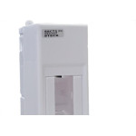 Centrinho Steck Pvc Sobrepor Branco Para 2 Disjuntores Din - Ssct2