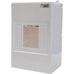 Centrinho Steck Pvc Sobrepor Branco Para 4 Disjuntores Din - Ssct4