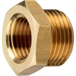 Bucha De Reducao Latao Amarelo Unifix 3/4''X1/2'' - Kit C/6 Pecas