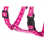Peitoral Para Caes Sanremo Poliester Pequeno Rosa