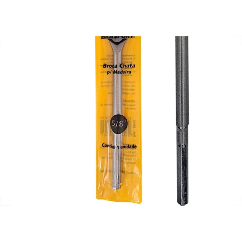 Broca Chata Madeira Brasfort (G) 5/8'' - 8046