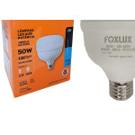Lampada Led Alta Potencia Foxlux 50W. 4000Lm Bivolt 6500K.