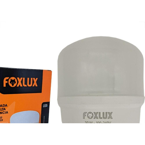 Lampada Led Alta Potencia Foxlux 50W. 4000Lm Bivolt 6500K.
